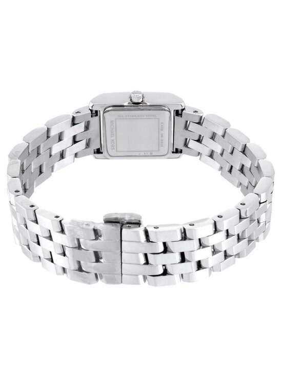 NWT Michael Kors Micro Georgie Quartz Silver Dial Ladies Watch main image 2
